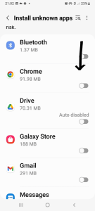 Downloading steps(Enable for chrome)